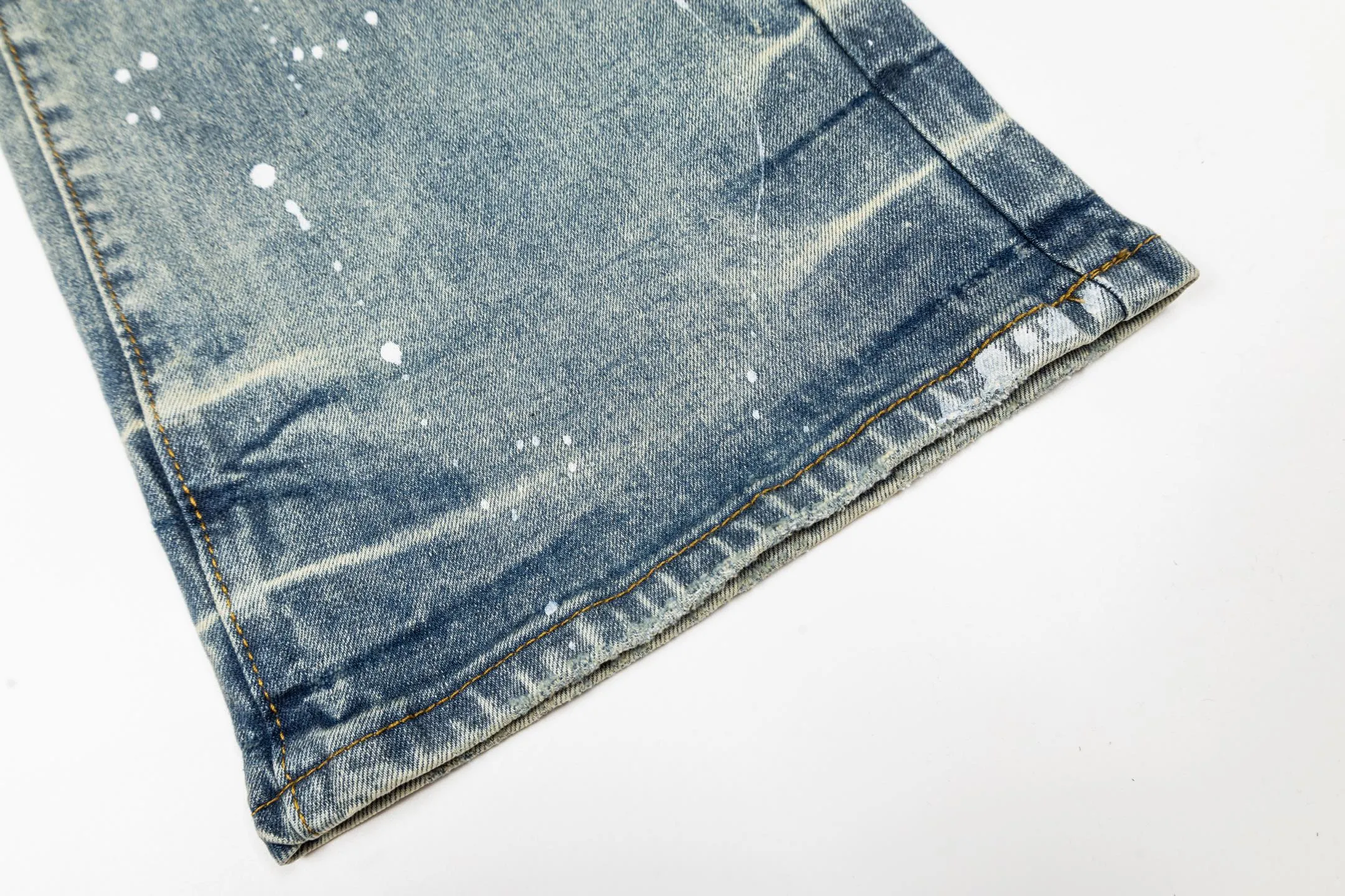 145 PURPLE BRAND 26 New Arrival Embroidered Hole Patch Sale Ink Wash Jeans True to restore the ultimate Vintage texture three-dimensional version Loose and comfortable, not picky about the body shape Makes you look taller and slimmer Factory Seiko Original factory quality control Same Style for men and women Can be paired with Versatile Recommended by Versatile Must-have jeans for all seasons Fashionistas have been disappointed From the quality selection of fabrics, the tailoring of details, and the matching of patterns are impeccable! The upper body is so handsome when worn...it can be easily worn by men, women and children! The craftsmanship is made of heavy-duty washed pure cotton denim fabric. After washing, it is soft and thick. It is very stylish when worn on the body. Color: Blue Style number: # Size: 28 30 32 34 36
